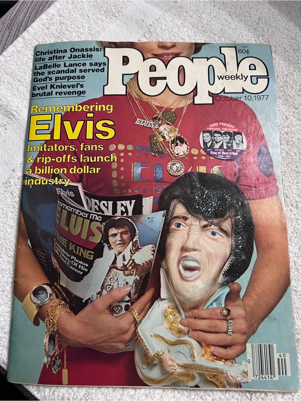 People Weekly October 10 1977 Remembering Elvis Presley Vintage Magazine